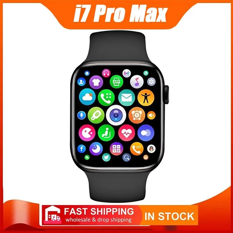 IWO13 PRO MAX Smart Watch i7 PRO MAX Bluetooth Call Smartwatch Men Women Sport Watch Series 7 For Apple Huawei Samsung