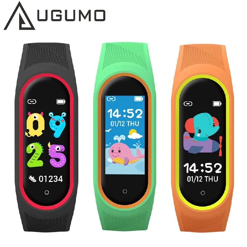 UGUMO Childrens Smart Watch Fitness Bracelet Heart Rate Blood oxygen Monitoring beautiful Smartwatch for kids Gift