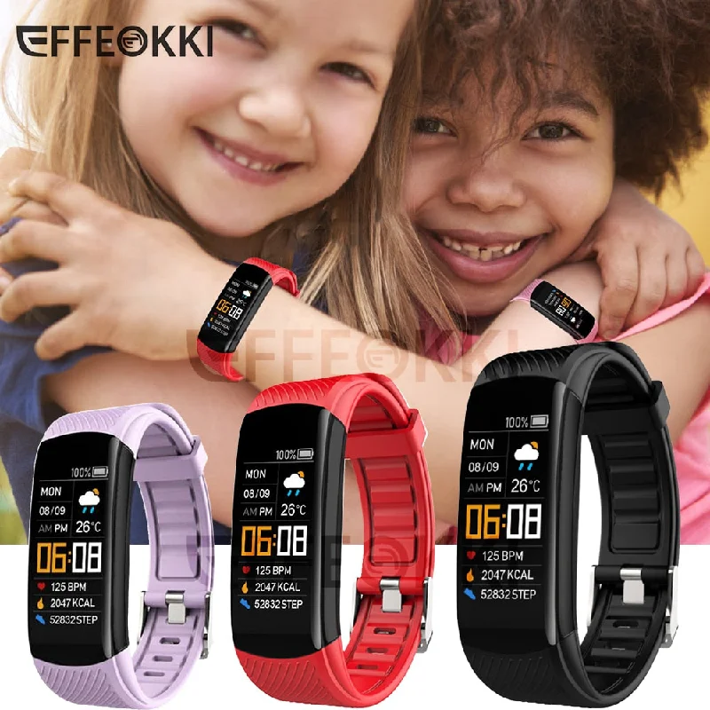 Bluetooth Smart Bracelet Kids Child Sport IP67 Waterproof Pedometer Fit