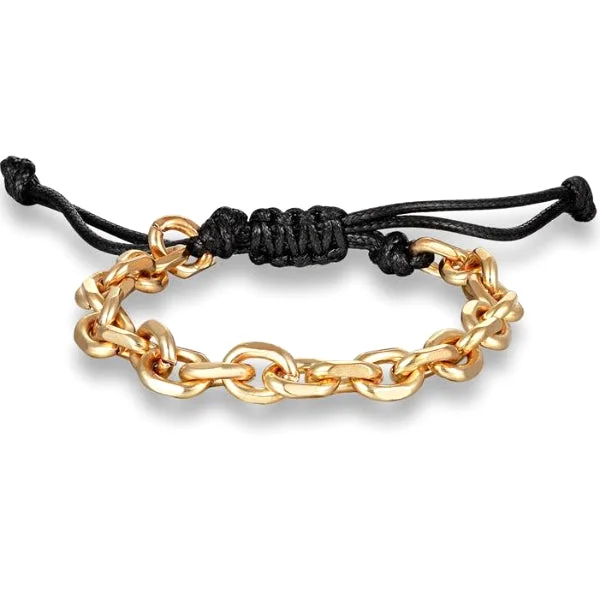 Classy Men Macrame Chain Bracelet