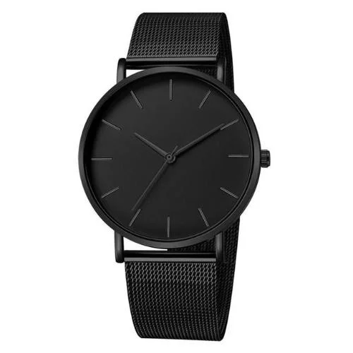 Classy Men Mesh Watch Black | 5 Styles