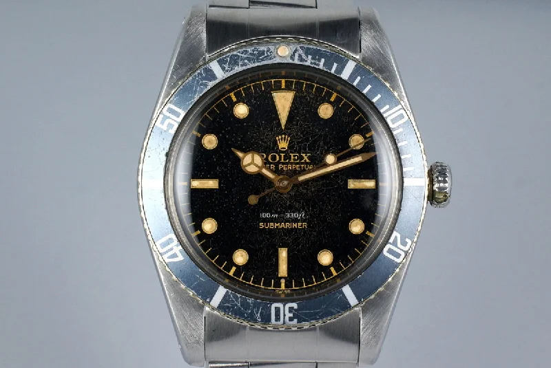 1958 Rolex Submariner 5508 Exclamation Dial