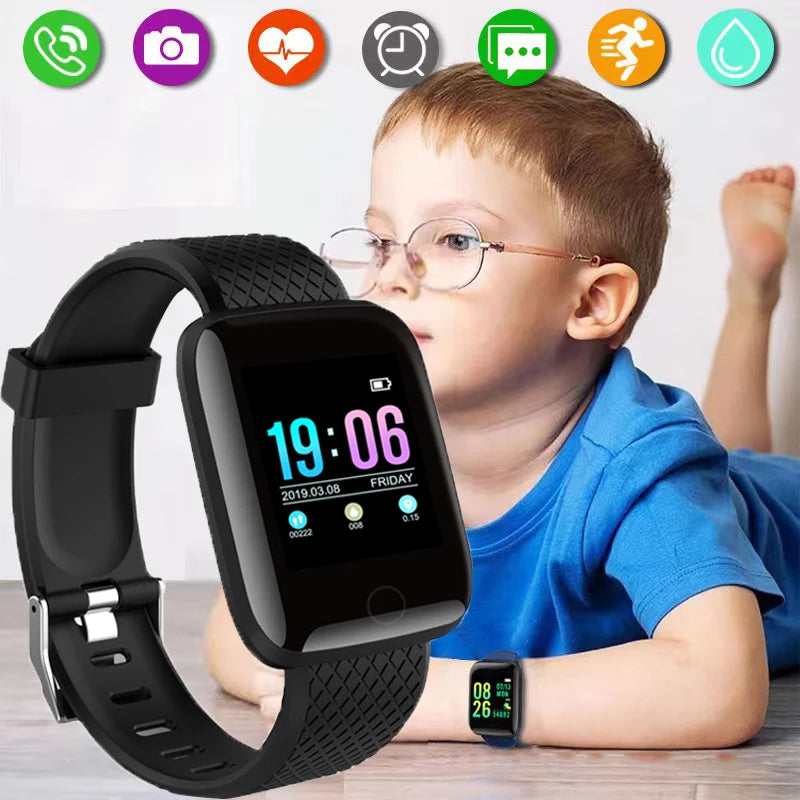 2023 Smart Watch Kids Children Smartwatch For Girls Boys Electronic Smart Clock Child Sport Digital Hours For 8-16 Years Old