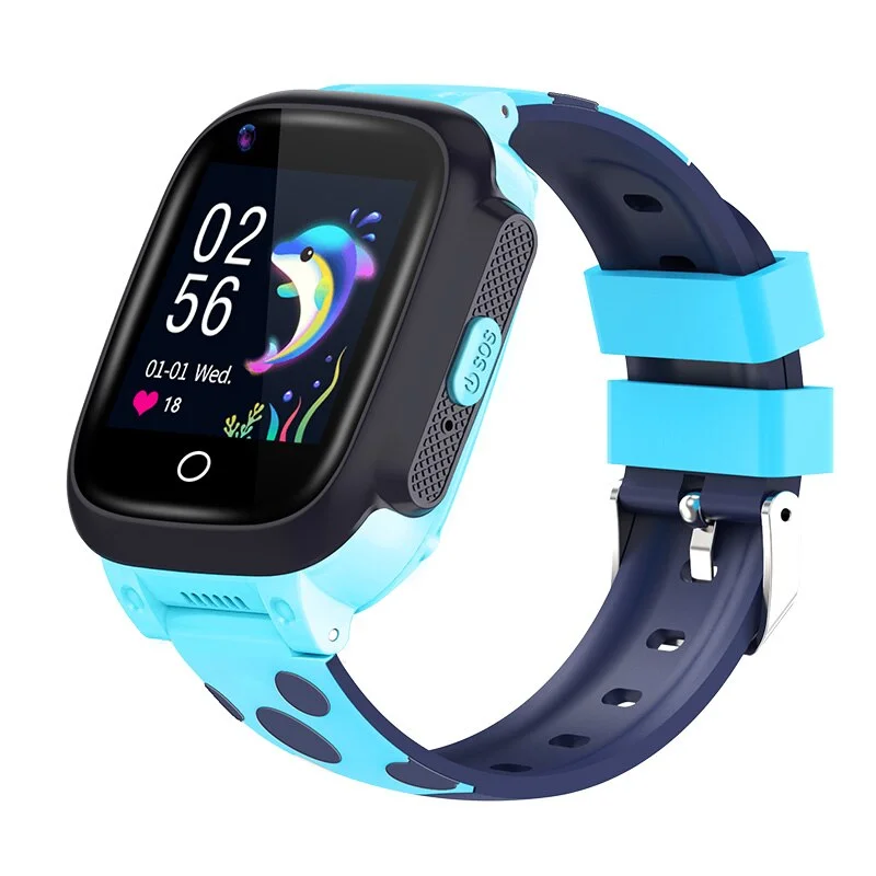 4G Childrens Smart Watch GPS SOS Smartwacth For Kids Waterproof IP67 Sim Card Photo Gift For Boys And Girls IOS Android PL LT21