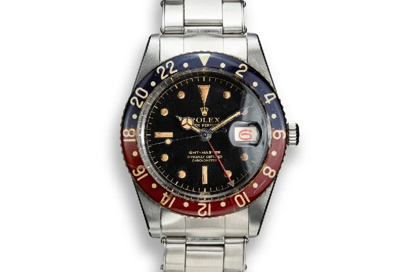 1958 Rolex GMT-Master 6542 Gilt Dial