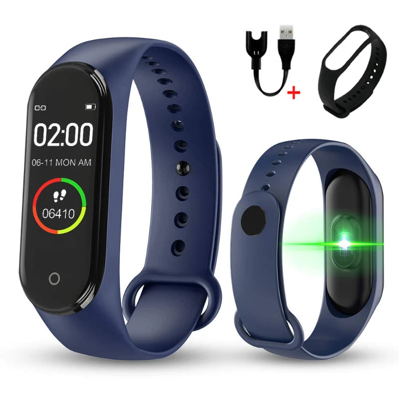 Men's digital watch Fashion smart Step Counting Tracker Sports Waterproof Women bracelet for men women kids hours M4 M3 hodinky