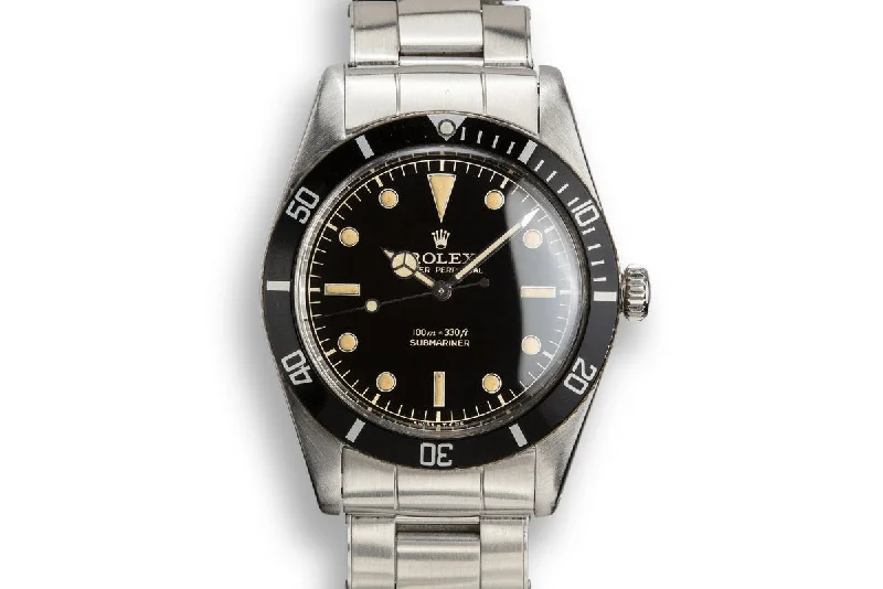 1958 Rolex Submariner 5508 Gilt Service Dial