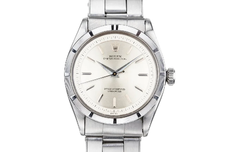 1954 Rolex Oyster Perpetual 6303 with Swiss Only Stepped Dial