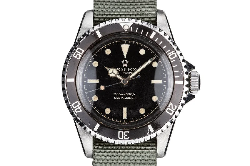 1961 Rolex Submariner 5512 with Gilt Chapter Ring Dial