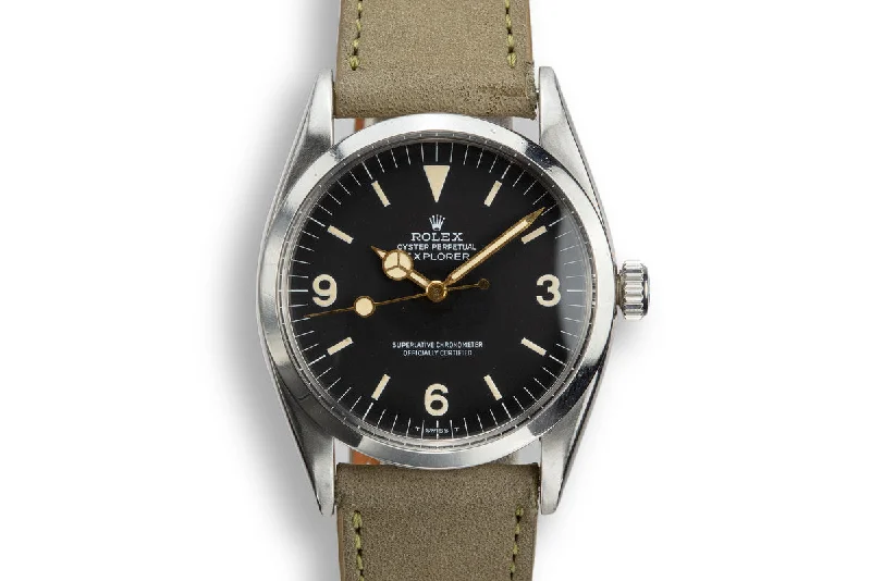 1956 Rolex Explorer 6610 Matte Dial