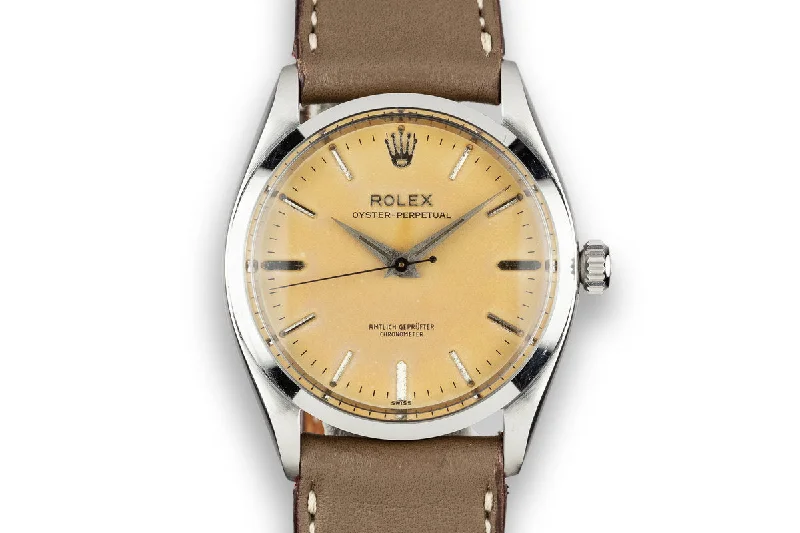 1957 Rolex Oyster-Perpetual 6564 Tropical Dial with "Amtlich Geprufter Chronometer"