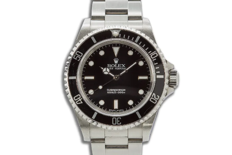 2000 Unpolished Rolex Submariner 14060M No Date