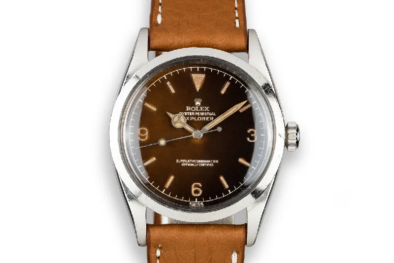 1960 Rolex Explorer 1016 with Tropical Gilt Dial