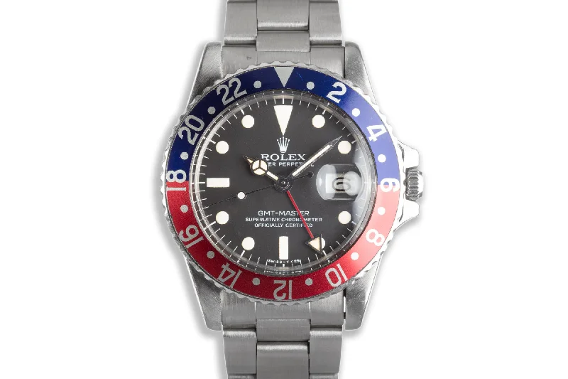 1978 Rolex GMT Master 1675 "Pepsi"