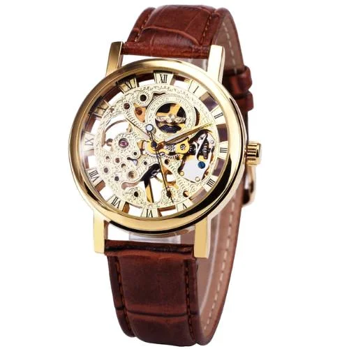 Classy Men Watch Superior Brown/Gold