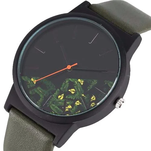 Classy Men Floral Watch