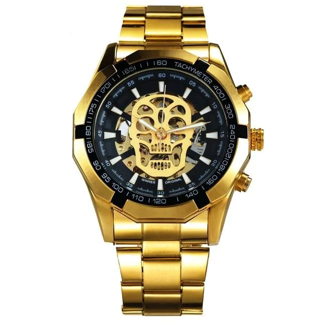 Classy Men Automatic Skull Trooper Watch