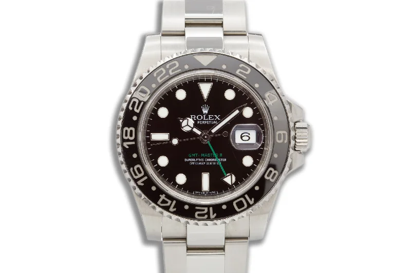 2009 Rolex GMT-Master II 116710LN with Box and Card