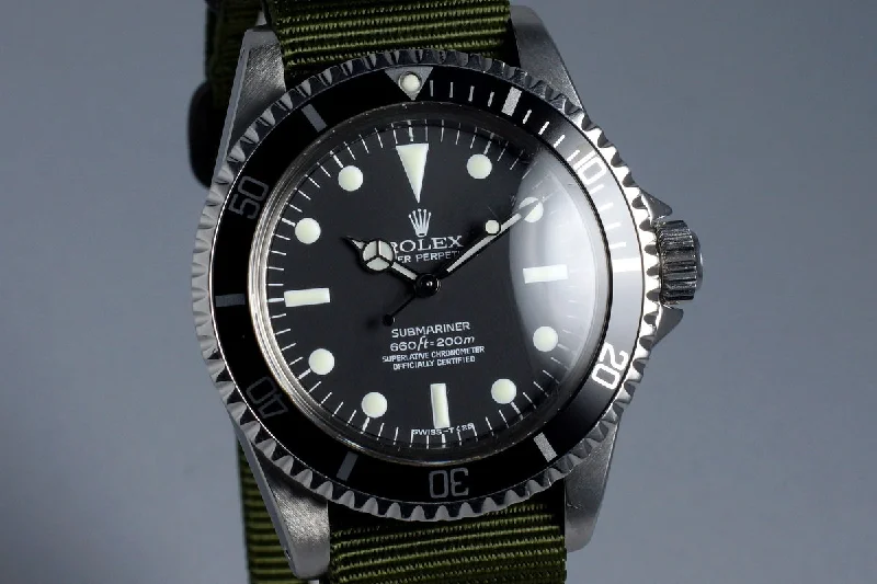 1962 Rolex Submariner 5512 PCG with Service Dial