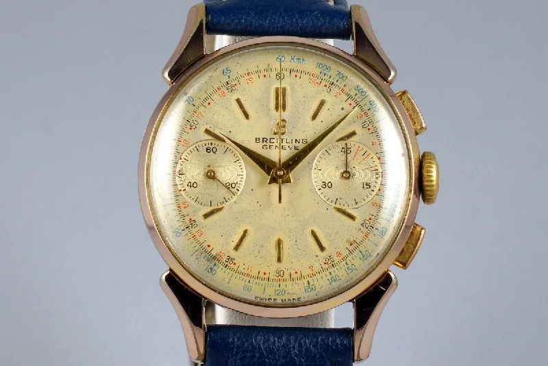 1950’s Gold Shell Breitling Chronograph 1193