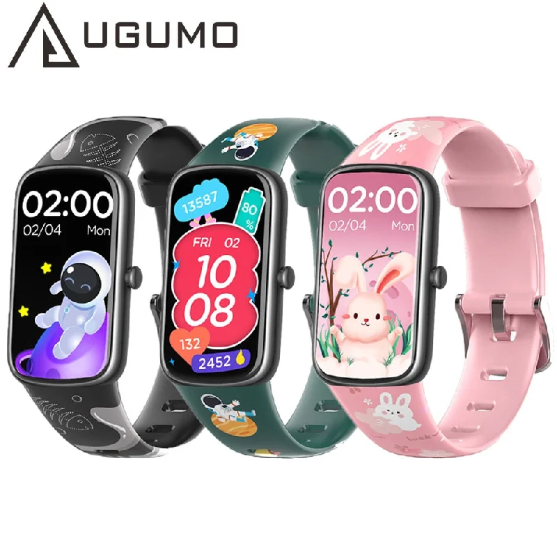 UGUMO kids smart watch1.47inch Screen Blood Pressure Oxygen Heart Rate Monitoring blood pressure Smartwatch for children