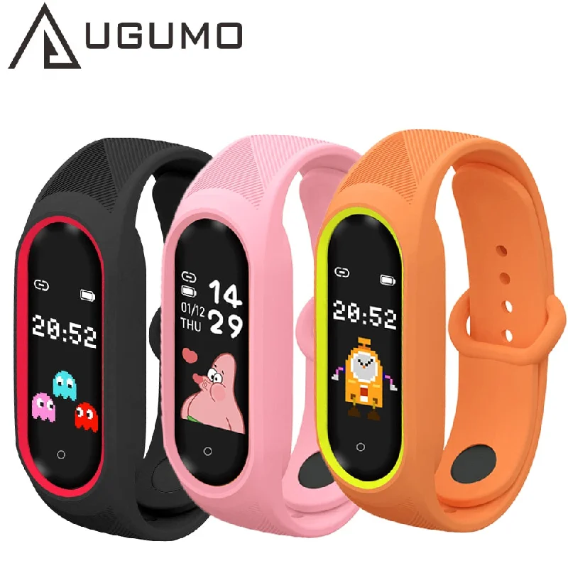 UGUMO kids smart Watch for children Fitness Bracelet Heart Rate Blood oxygen Monitoring Smartwatch