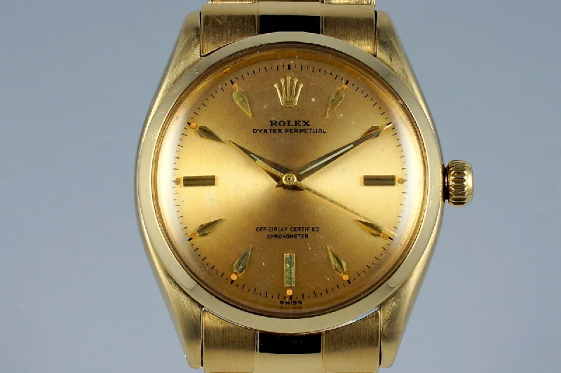 1957 Rolex YG Oyster Perpetual 6564