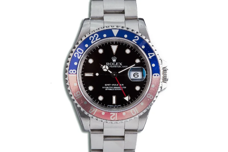 1996 Rolex GMT Master II 16700 "Pepsi"