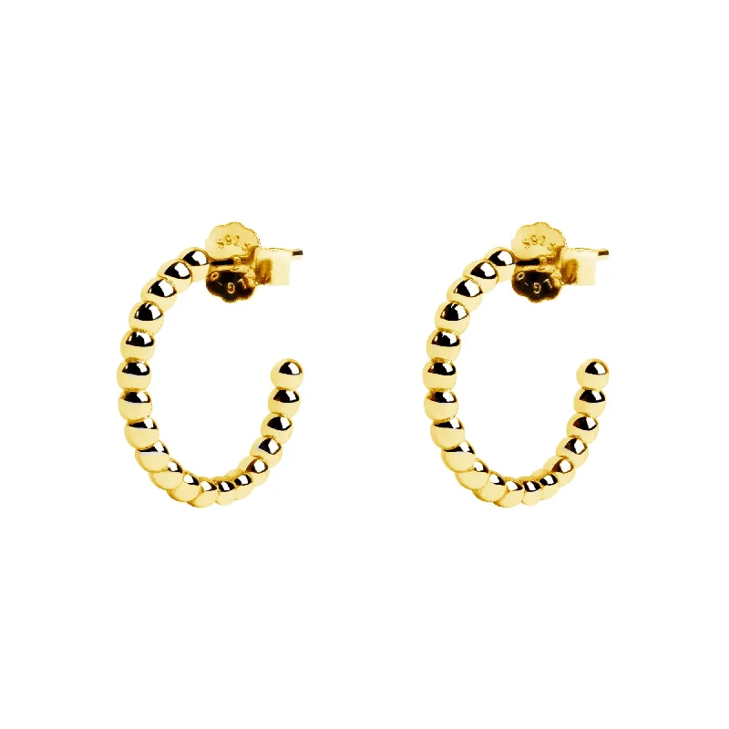 19 Pebbles Gold Earrings