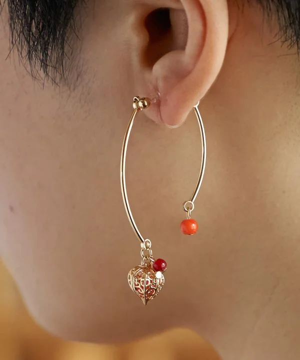 HOZUKI Clip Earrings