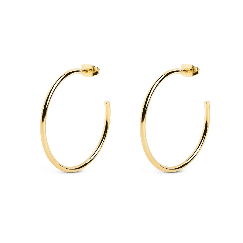 Anka Gold Hoop Earrings