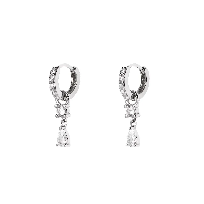 Bari Silver Earrings