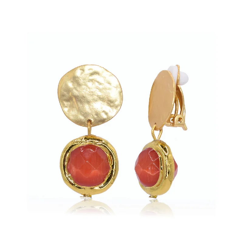 Coriandoli Clip-on Earrings