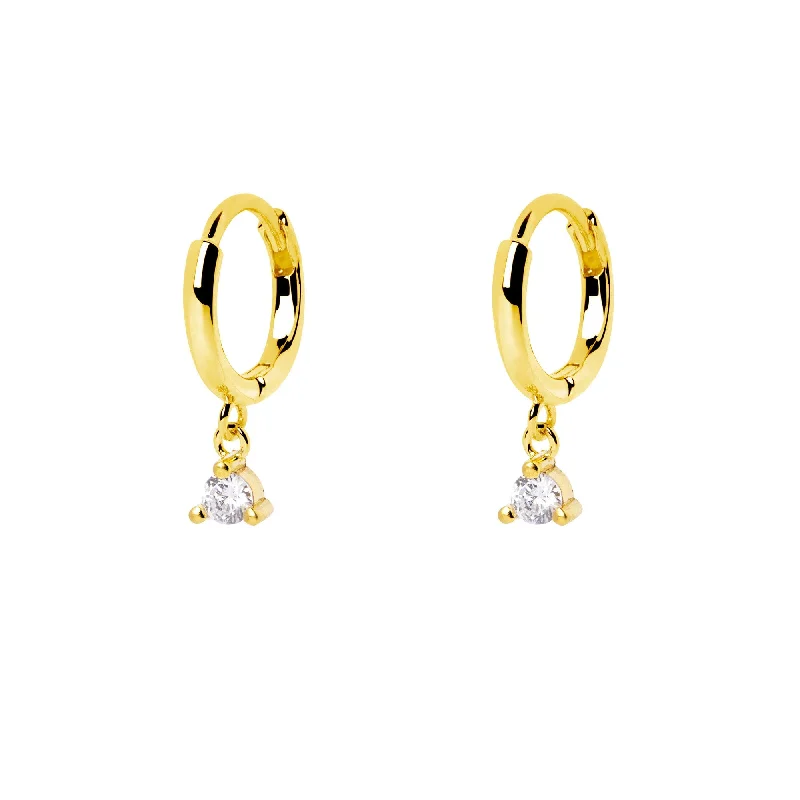 Drop Gold Earrings