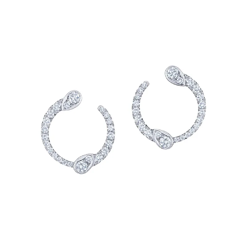 Diamond Eclipse Earrings