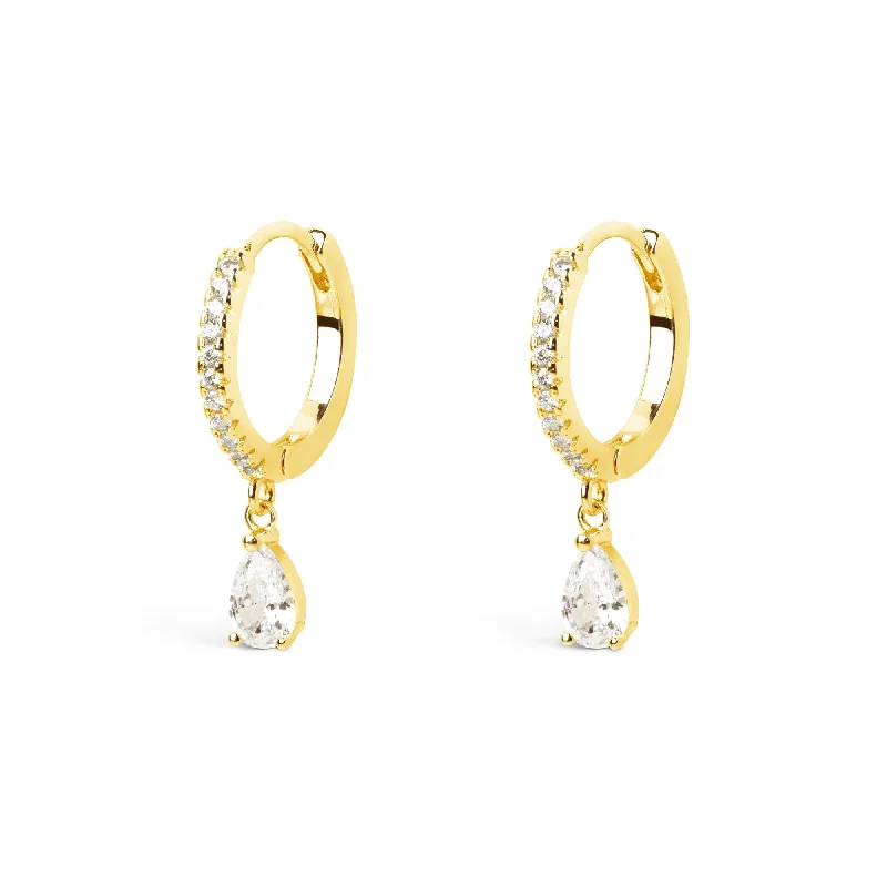 Fara Spark Gold Earrings