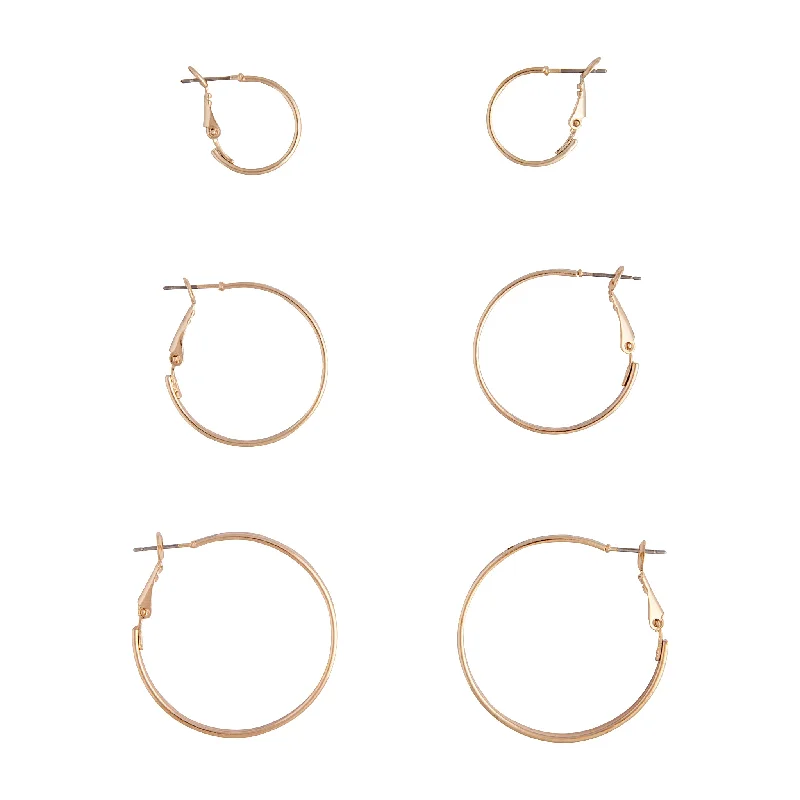 Gold Flat Sleeper Hoop Pack