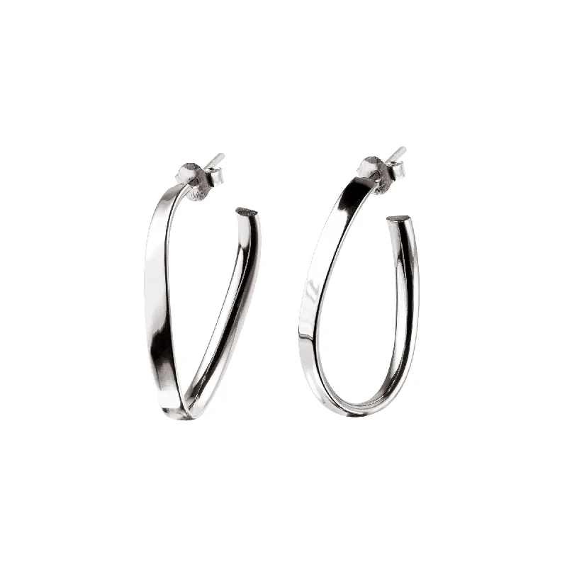 Obbo Silver Earrings