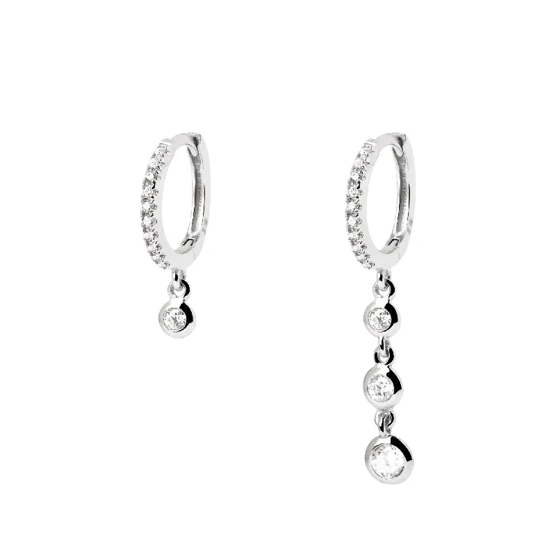 Polaris Silver Earrings