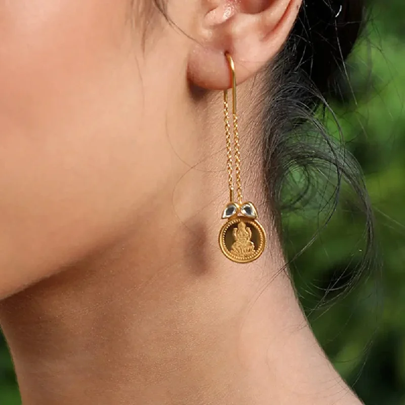 92.5 Silver Kuber Sui Dhaga Earring