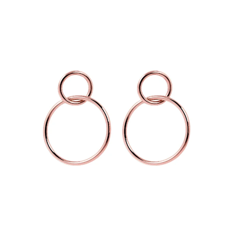 Sister Rose Gold Earrings