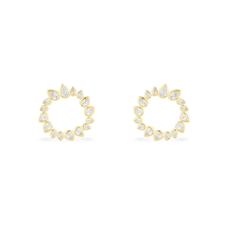 Small Sun Earrings