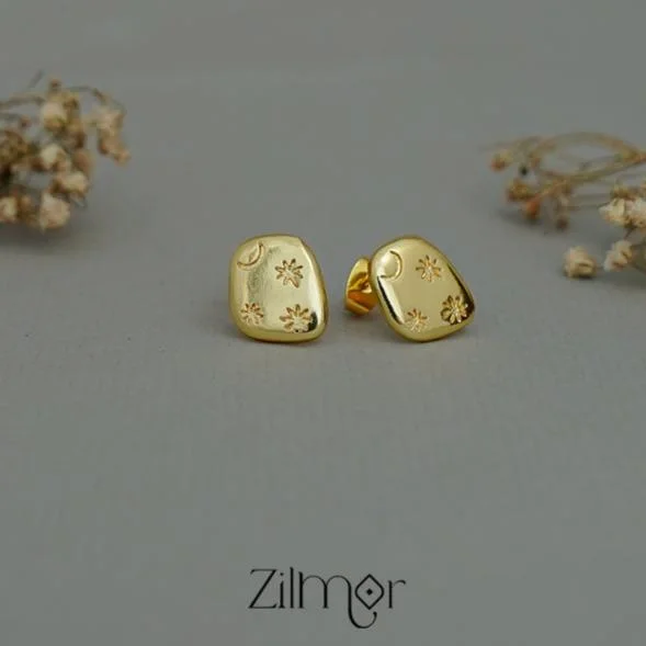 ZA1011172 - Golden Earrings