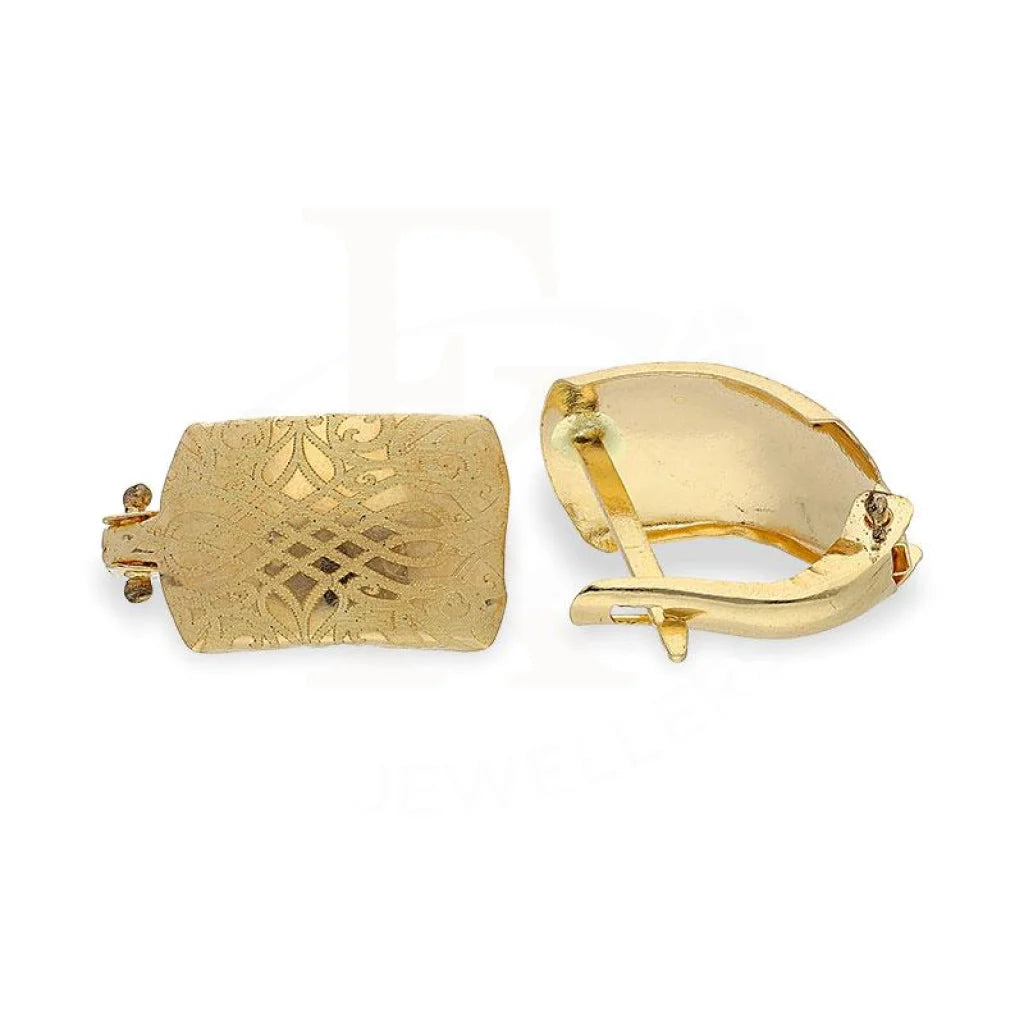 Gold Clip Earrings 18KT - FKJERN18K1904