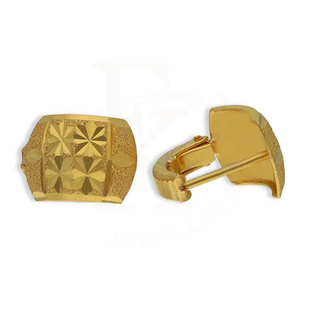 Gold Clip Earrings 22KT - FKJERN22K3120