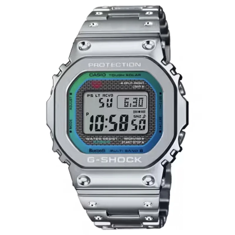 G Shock Mens Watch with Blue Polychromatic 
Bezel and Digital Display 
(solar movement)