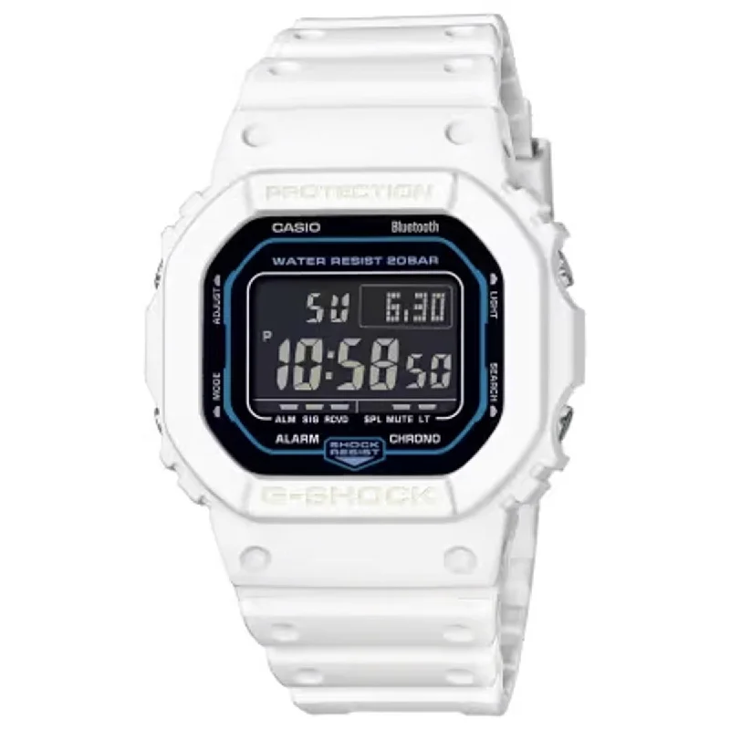 G-Shock Sci-Fi World Mens Watch with Black Dial and White Strap