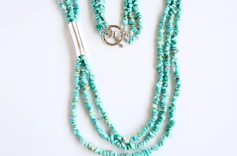 Turquoise Stone Necklace