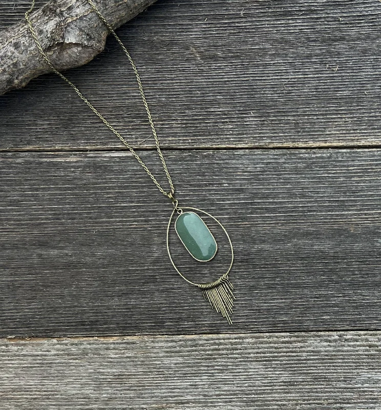 Valerie Green Aventurine Teardrop